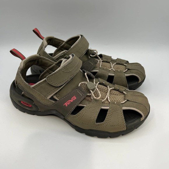 Teva Shoes - Teva Women's Forebay Fisherman Sandals Size 7 Taupe